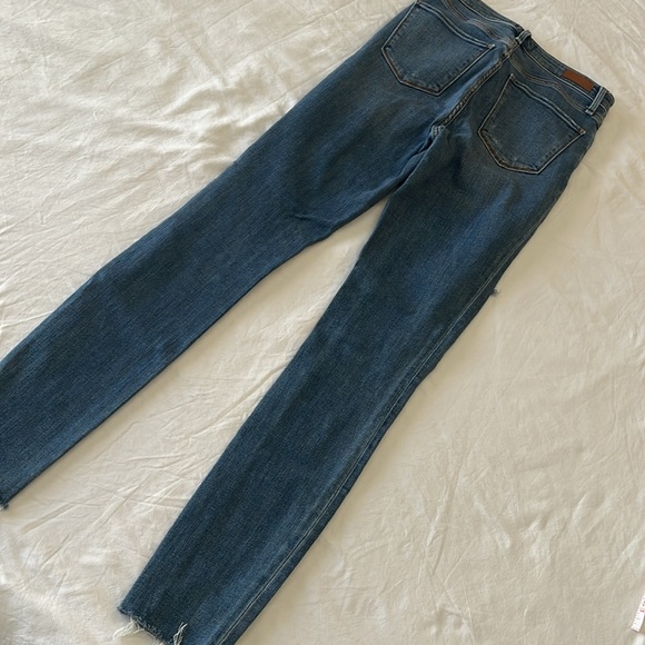 Abercrombie & Fitch Simone High Rise Super Skinny Blue Jeans 27/4 - Picture 6 of 8